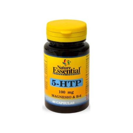 5-HTP, Magnesio y Vitamina B6 Nature Essential
