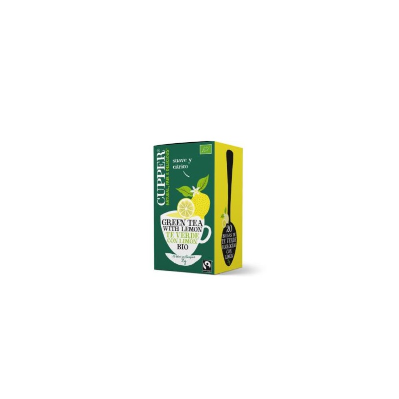 Te Verde con Limon infusion Bio Cupper