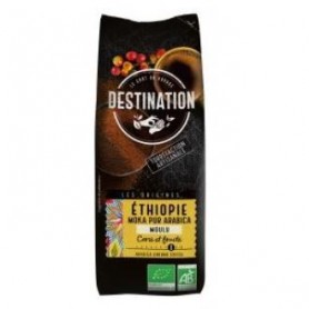 Cafe Etiopia Moka 100% Arabica molido Bio Destination