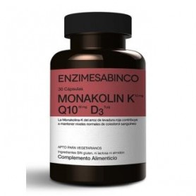 Monakolina + Q10 + D3 Enzime - Sabinco