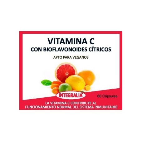 Vitamina C con bioflavonoides citricos Integralia