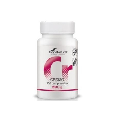 Cromo liberacion sostenida 250 mg Soria Natural