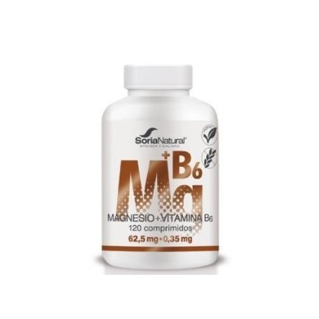 Magnesio con Vitamina B6 liberacion sostenida Soria Natural