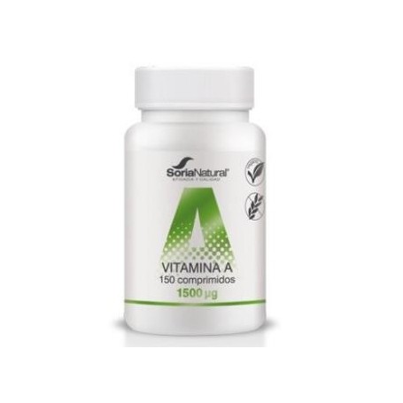 Vitamina A liberacion sostenida 250 mg Soria Natural
