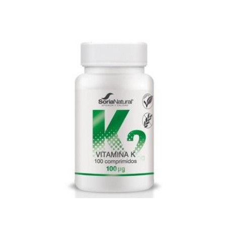 Vitamina K liberacion sostenida 250 mg Soria Natural