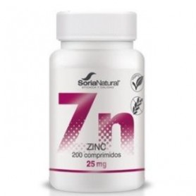 Zinc liberacion sostenida 350 mg Soria Natural