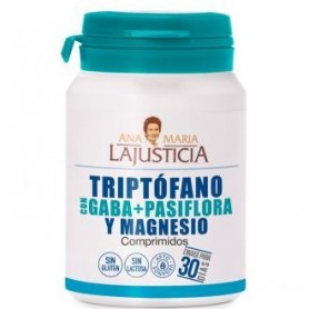 Triptofano con GABA, Pasiflora y Magnesio Ana Maria Lajusticia