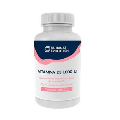 Vitamina D3 1000 ui Nutrinat Evolution