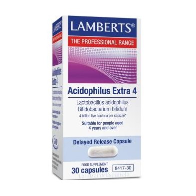 Acidofilus Extra 4 sin Leche Lamberts