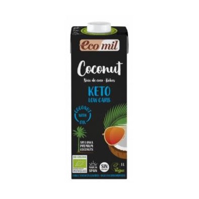 Ecomil Bebida de Coco Nature Keto Bio Almond