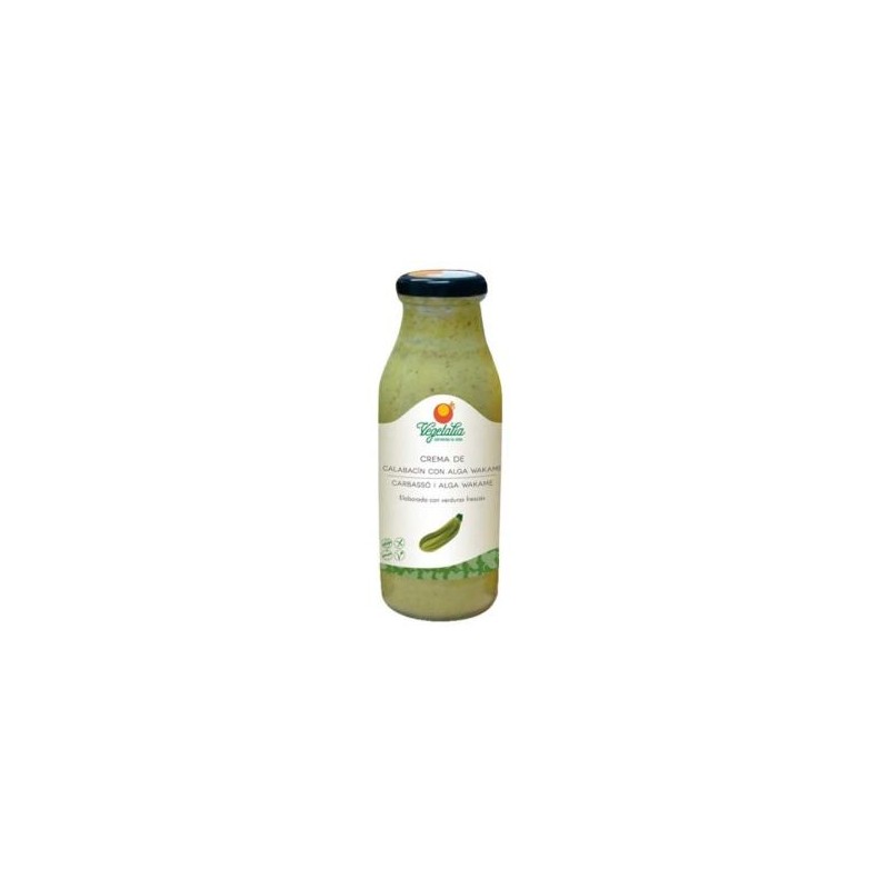 Crema de Calabacin con Alga Wakame Bio Vegetalia