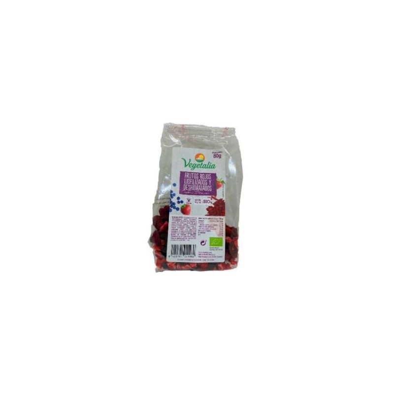 Mix Frutos Rojos liofilizados y deshidratados Vegetalia