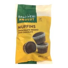 Noglut Muffins de Chocolate Negro Santiveri