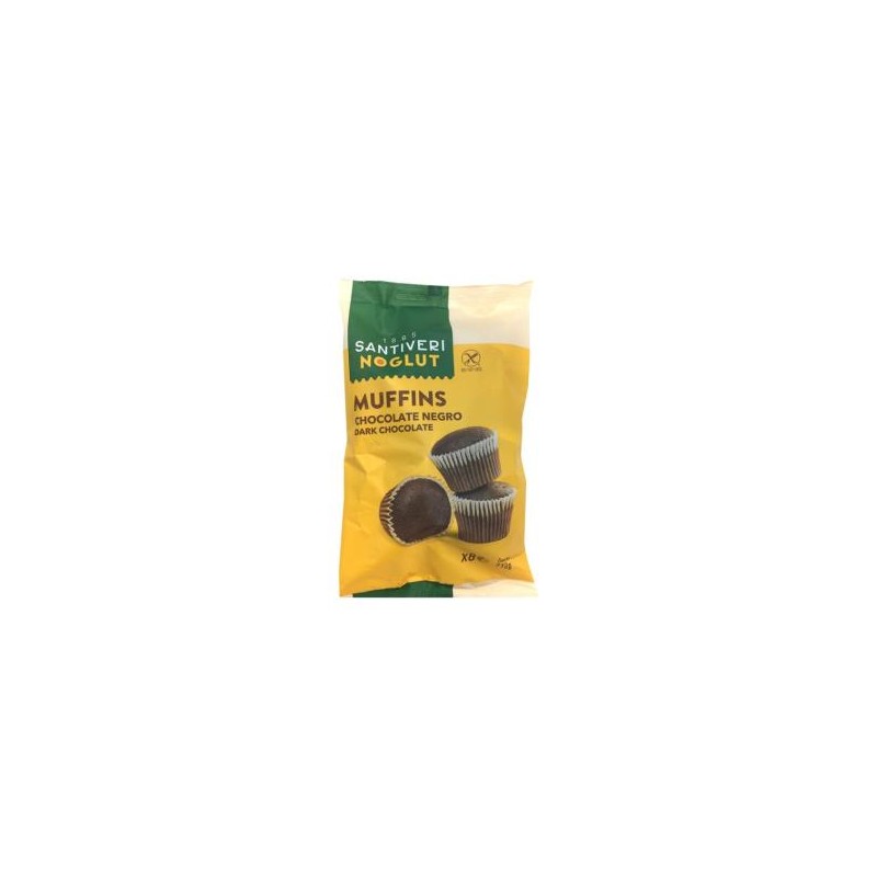 Noglut Muffins de Chocolate Negro Santiveri