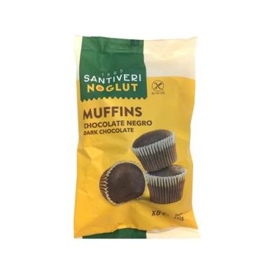 Noglut Muffins de Chocolate Negro Santiveri