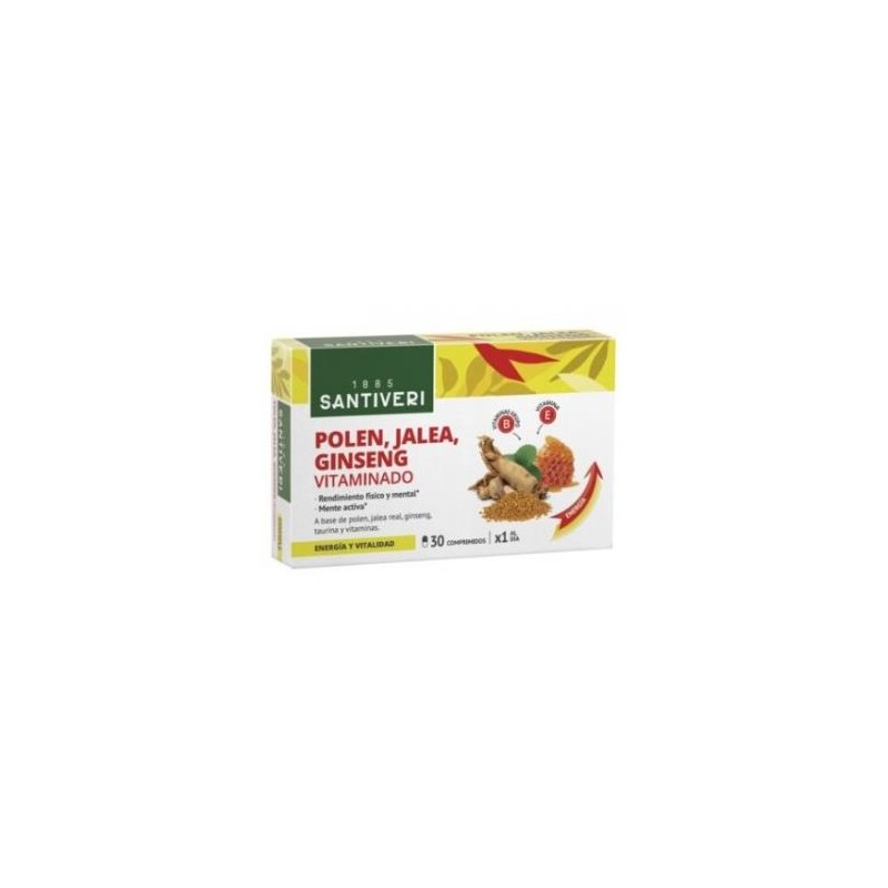 Polen, Jalea y Ginseng Santiveri