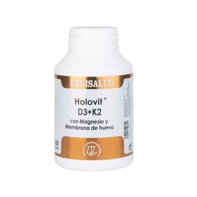 Holovit D3 y K2 con magnesio y membrana huevo Equisalud