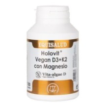 Holovit Vegan D3 y K2 con magnesio Equisalud