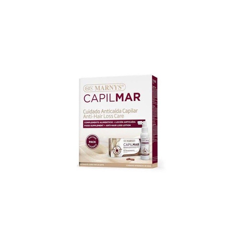 Pack Capilmar Locion Anticaida y Capsulas Marnys