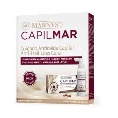 Pack Capilmar Locion Anticaida y Capsulas Marnys