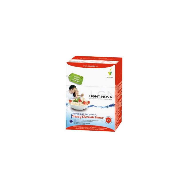 Light Nova Porridge Fresa Novadiet