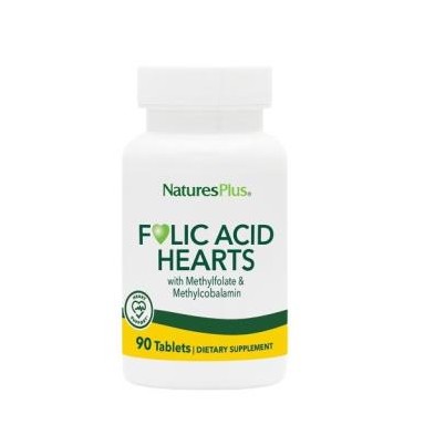 Ácido Fólico Hearts Nature's Plus