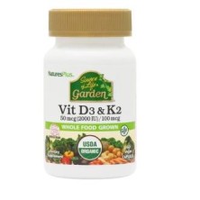 Jardin Source de Vie Vitamine D3 et K2 Natures Plus