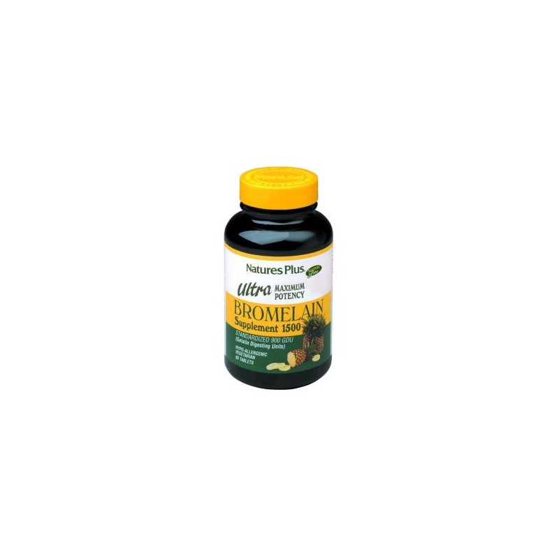 Ultra Bromelaina 1500 mg Natures Plus