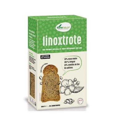 Biscote Linoxtrote integral con lino Soria Natural