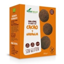 Galletas de Avena con Cacao y Naranja Soria Natural