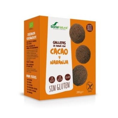 Galletas de Avena con Cacao y Naranja Soria Natural