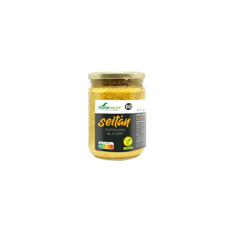 Seitan Esponjoso al curry Soria Natural