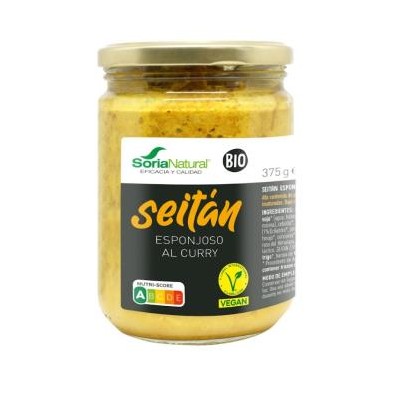 Seitan Esponjoso al curry Soria Natural