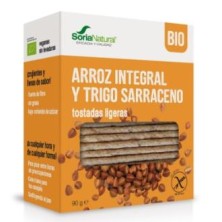 Tostadas de Arroz integral y Trigo Sarraceno Soria Natural