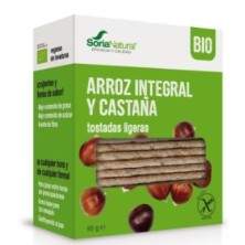 Tostadas de Arroz y Castaña Bio Soria Natural