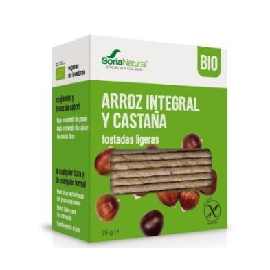 Toasts de Riz et Châtaignes Bio Soria Natural