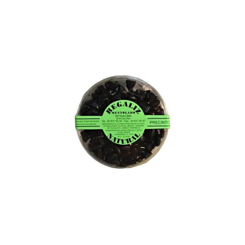 Regaliz Mentolado pastillas Intracma