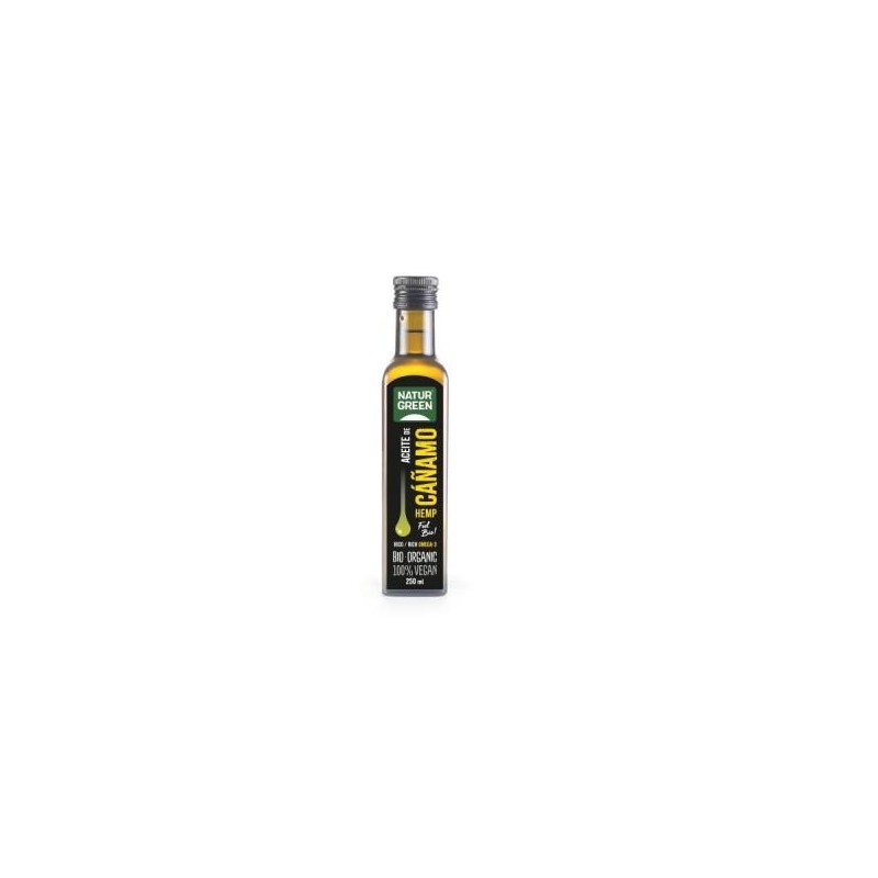 Aceite de Cañamo 1ª presion frio Bio Naturgreen