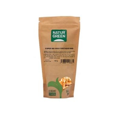Chips de Coco Tostados Salados Bio Naturgreen