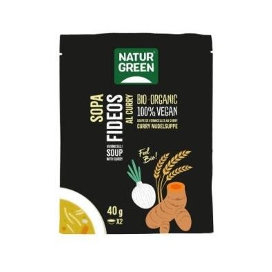 Sopa de Fideos con curry Naturgreen