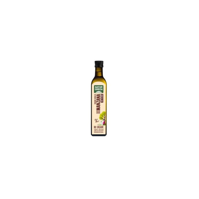 Vinagre de Sidra de Manzana Sin filtrar Bio Naturgreen