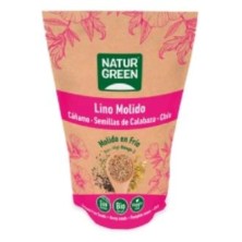 Semillas de Lino, Cañamo, Calabaza y Chia Bio Naturgreen