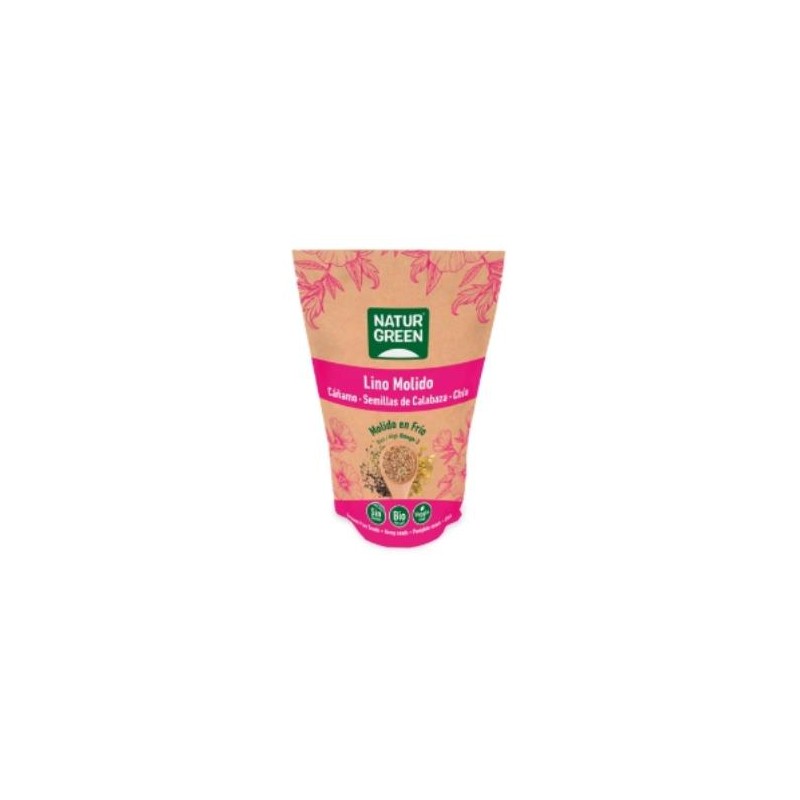 Semillas de Lino, Cañamo, Calabaza y Chia Bio Naturgreen