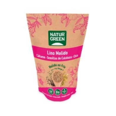 Semillas de Lino, Cañamo, Calabaza y Chia Bio Naturgreen