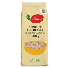 Copos de 5 Cereales Bio El Granero