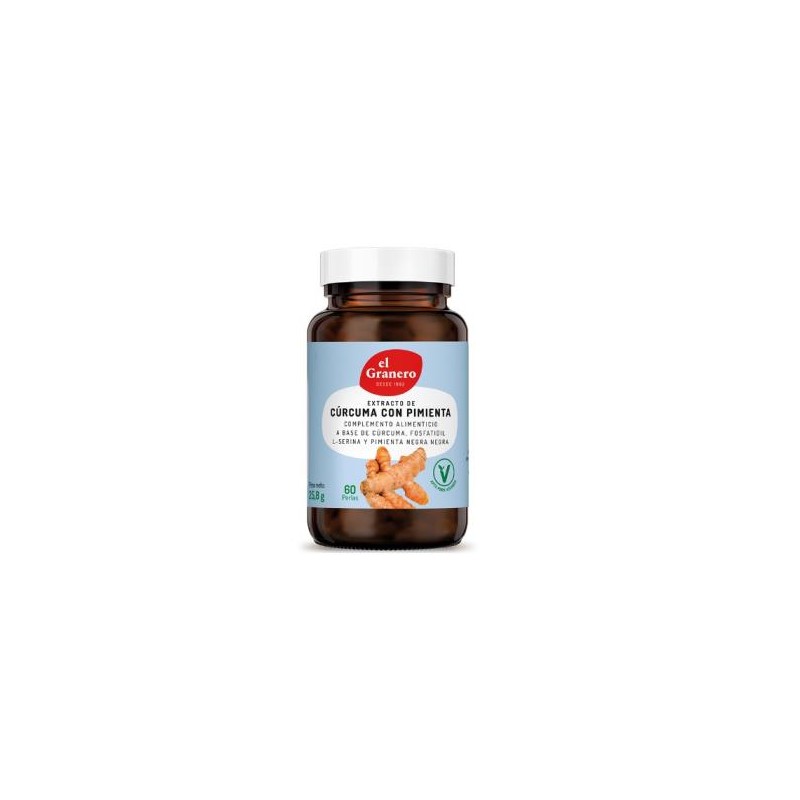 Extracto de Curcuma y Pimienta El Granero