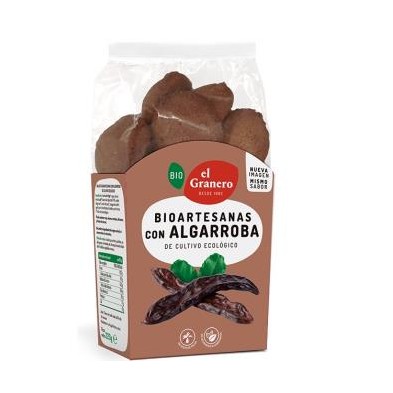 Galletas Artesanas con algarroba Bio El Granero