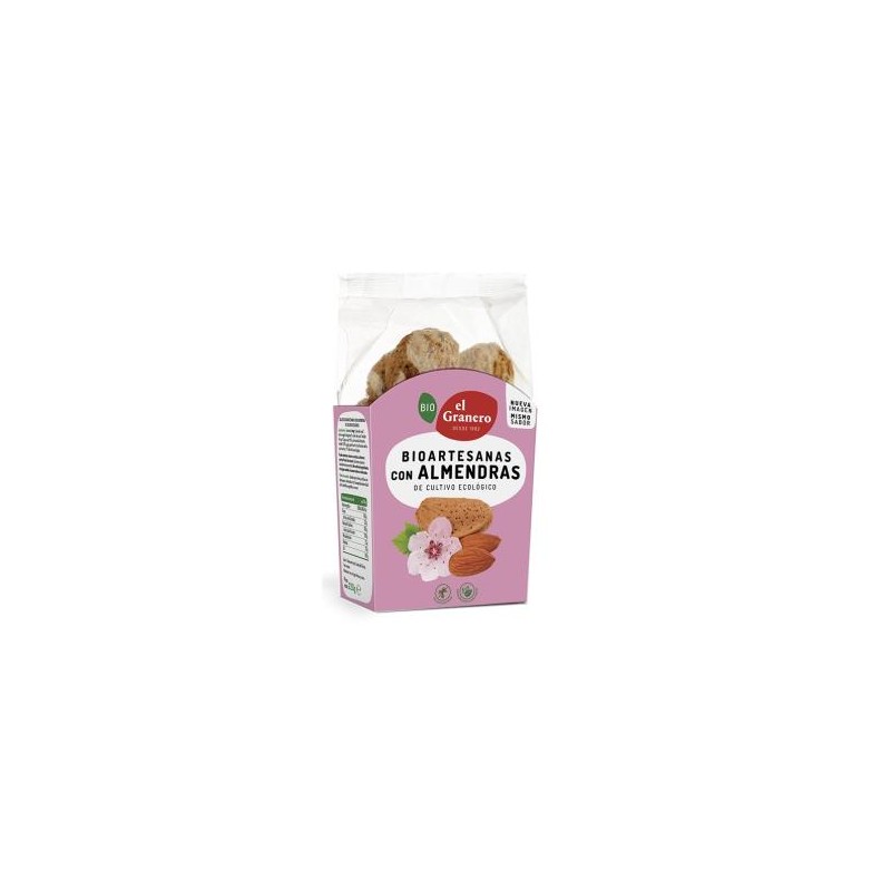 Galletas Artesanas con almendra Bio El Granero