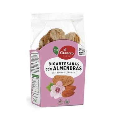 Galletas Artesanas con almendra Bio El Granero