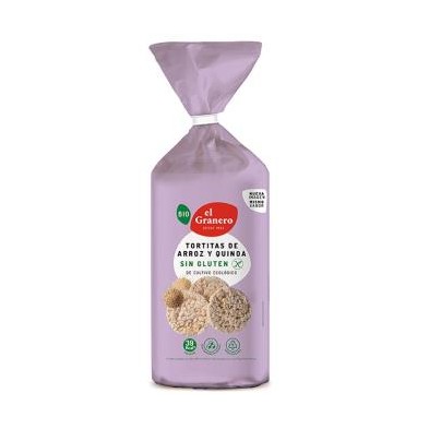 Tortitas de Arroz y Quinoa Bio El Granero